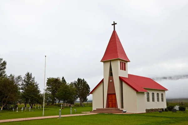 Chiesa Valpjofsstadur Fiordi Orientali Islanda — Foto Stock