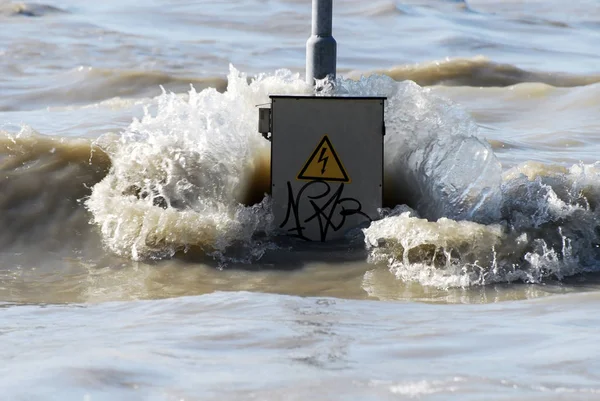 Word Pollution Beach — Stock Photo, Image