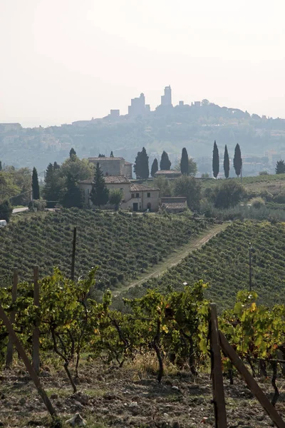 Vista Costa Toscana — Foto de Stock