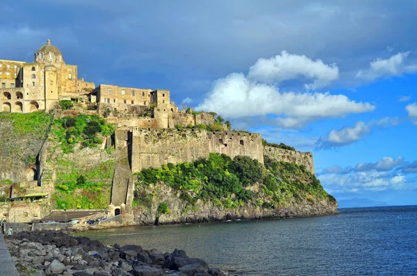 Castello Aragonese Ischia Italia — Foto Stock