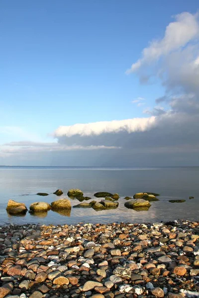 Vacker Utsikt Över Stranden — Stockfoto