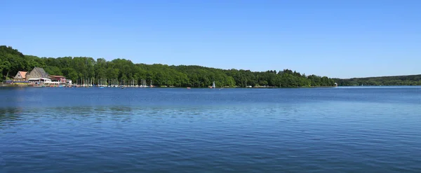 Scenic Uitzicht Zeilboot Details — Stockfoto