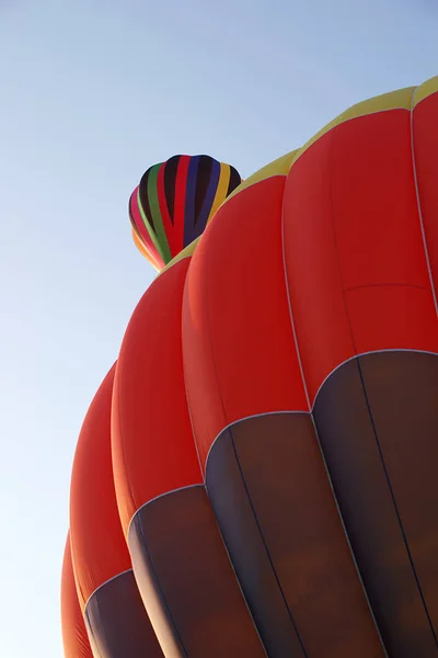 Αερόστατα Θερμού Αέρα Μπλε Ουρανό — Φωτογραφία Αρχείου