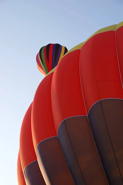 Montgolfières Contre Ciel Bleu — Photo