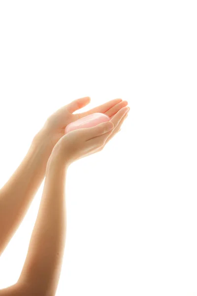 Beautiful Hands Soap — Stock Photo, Image