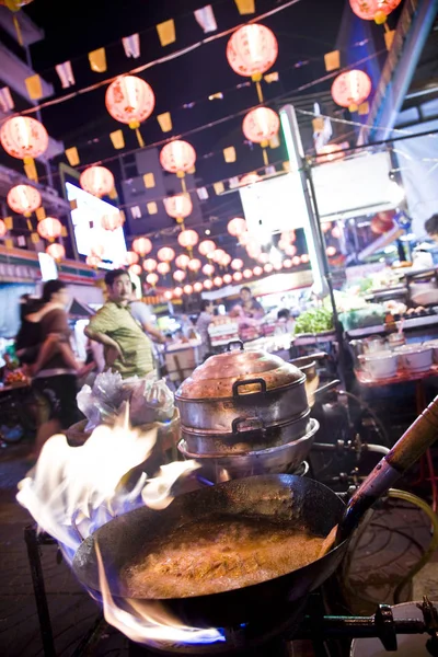 Straßenstand Bangkok — Stockfoto