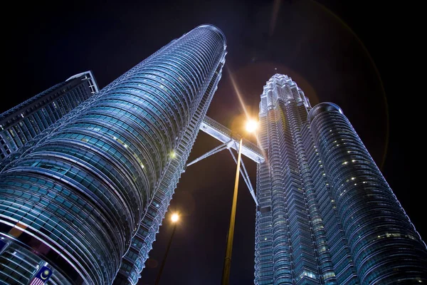 Petrony Věže Kuala Lumpur — Stock fotografie