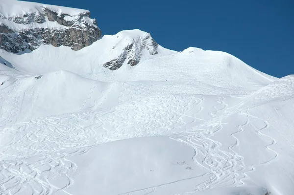 Estación Esquí Arlberg — Foto de Stock