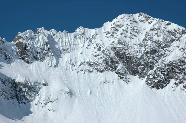 Vista Sulle Montagne Delle Alpi Svizzere — Foto Stock