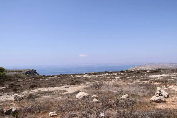 Malta Ist Ein Archipel Zentralen Mittelmeer Zwischen Sizilien Und Der — Stockfoto