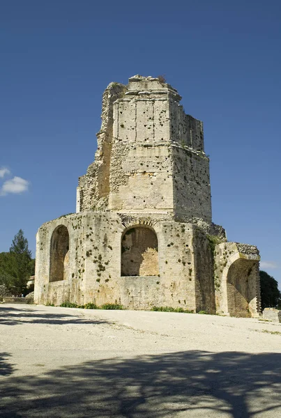 Tour Magne Nimes Nel Sud Della Francia — Foto Stock