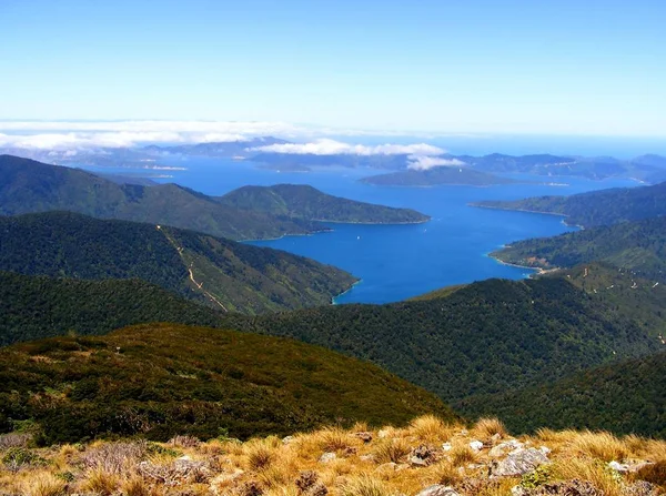 Utsikt Över Bergen Och Berget Madeira — Stockfoto