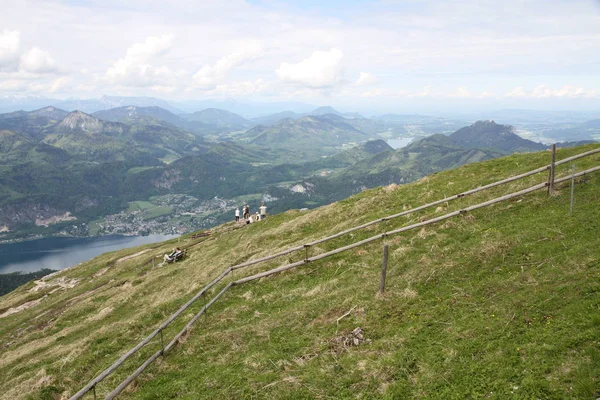 Hermosa Vista Del Paisaje Montaña — Foto de Stock