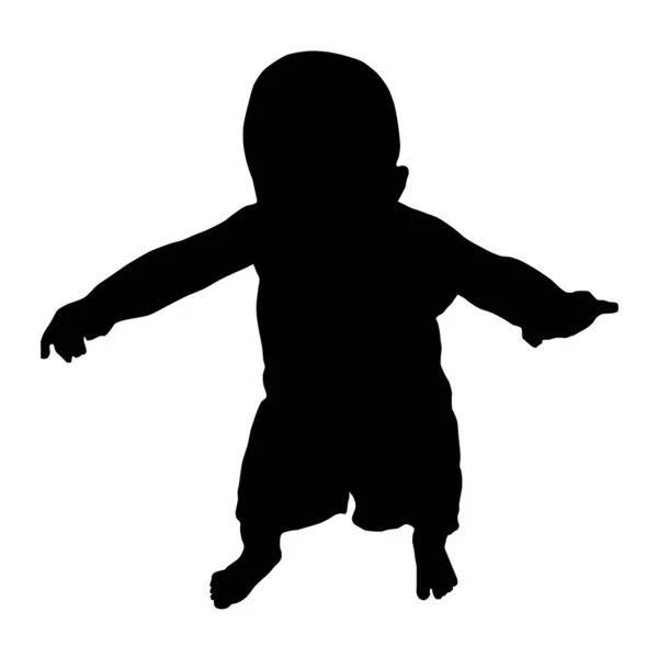 Malowniczy Widok Słodkie Dziecko Maluch — Zdjęcie stockowe