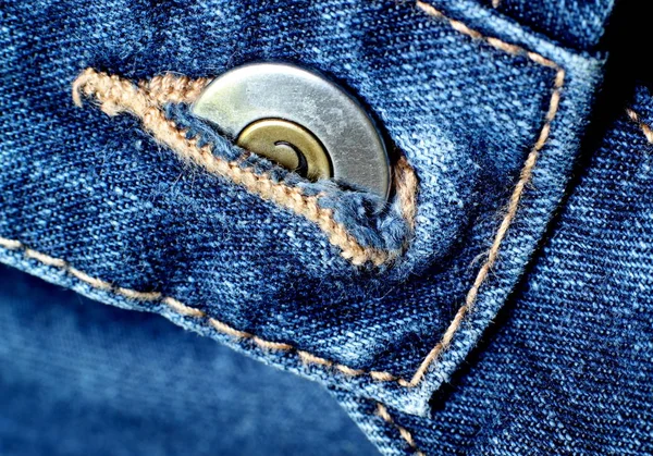Denim Jean Trousers Clothes — Stock Photo, Image