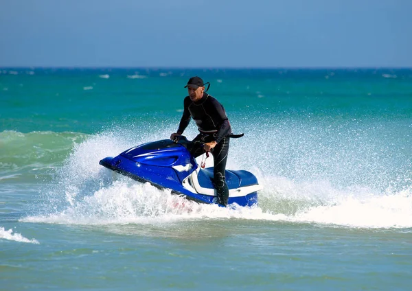 Ember Jet Ski — Stock Fotó