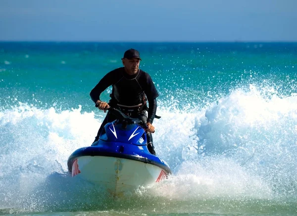 Ember Jet Ski — Stock Fotó