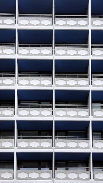 Edifício Moderno Com Reflexão Windows — Fotografia de Stock