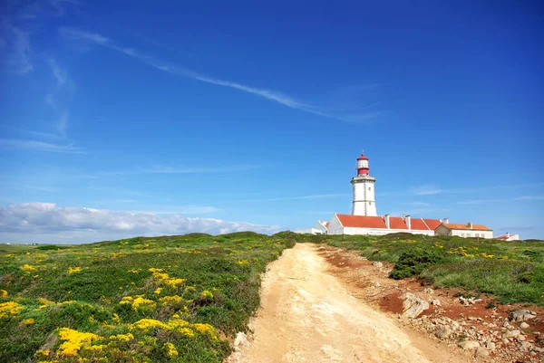 Lighthouse Espichel Cape — Stock Photo, Image
