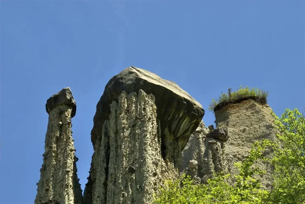Steinmauer Der Antiken Stadt — Stockfoto