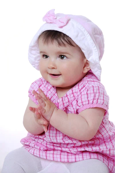 Vista Panorámica Del Niño Pequeño Lindo —  Fotos de Stock