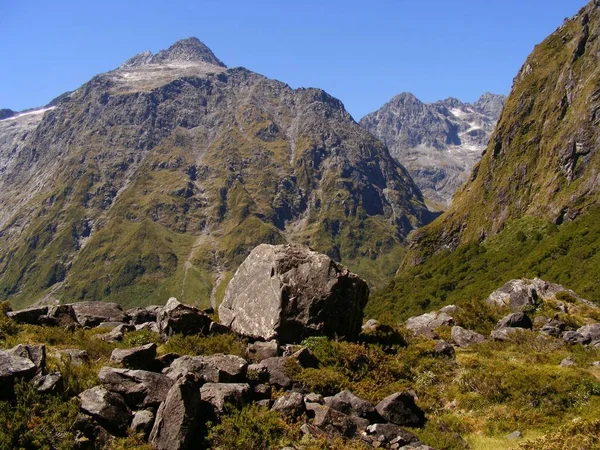 Way Milford Sound — Stock Photo, Image