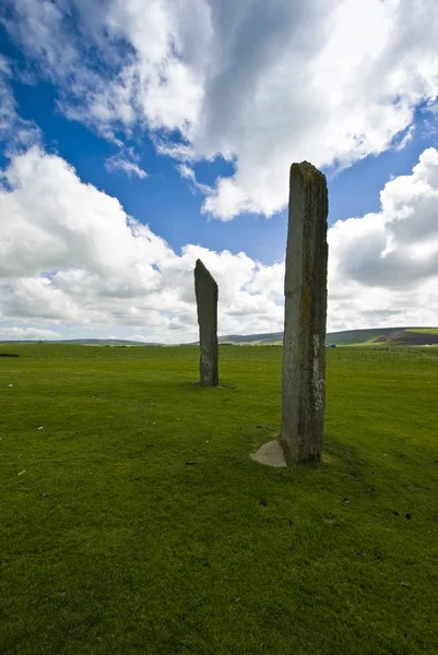 Standing Stones Stenness Orkney — Stock Photo, Image