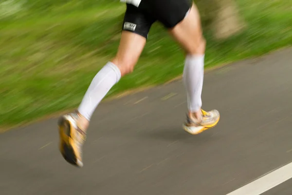 Pista Correr Desenfoque Movimiento — Foto de Stock