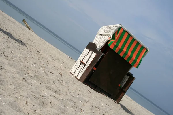 Plážové Křeslo Sedací Nábytek — Stock fotografie