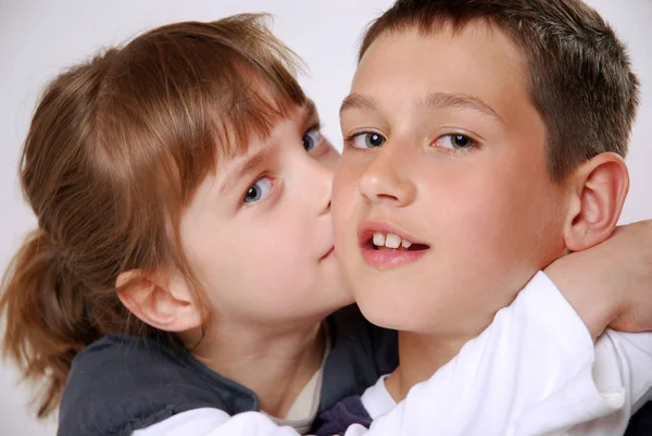 Retrato Una Familia Feliz Concepto Parentesco — Foto de Stock