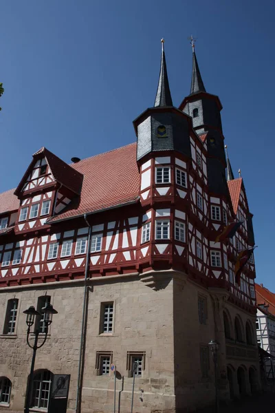 Rathaus Duderstadt Eichsfeld — Stock fotografie
