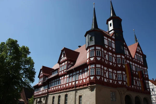 Rathaus Duderstadt Eichsfeld — Stock Photo, Image