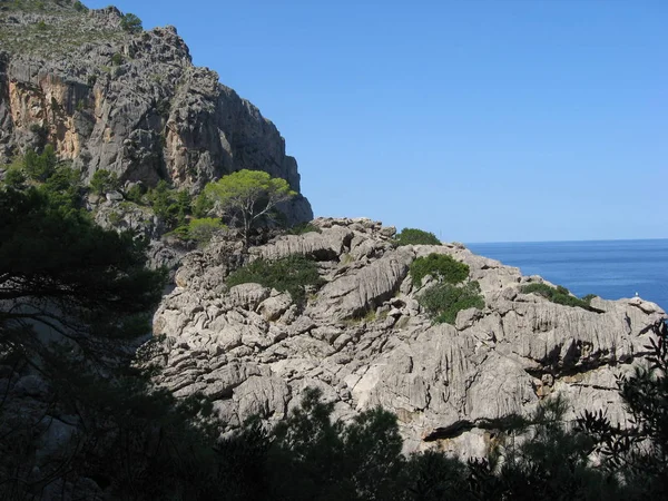 Berge Mittelmeer — Stockfoto