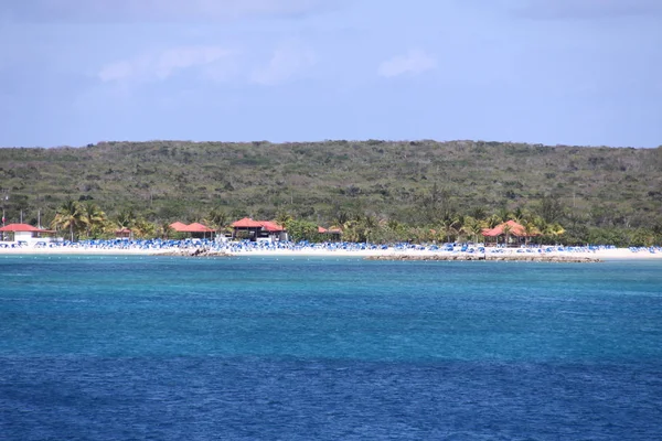 Ονειρεμένη Παραλία Στα Bahamas — Φωτογραφία Αρχείου