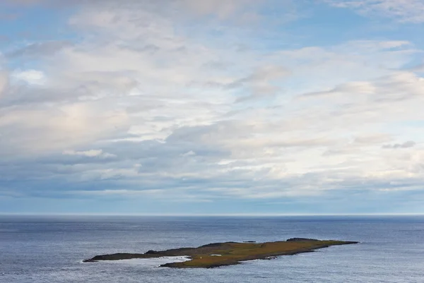 Skrudur Yakınlarındaki Küçük Ada Doğu Fjord Zlanda — Stok fotoğraf