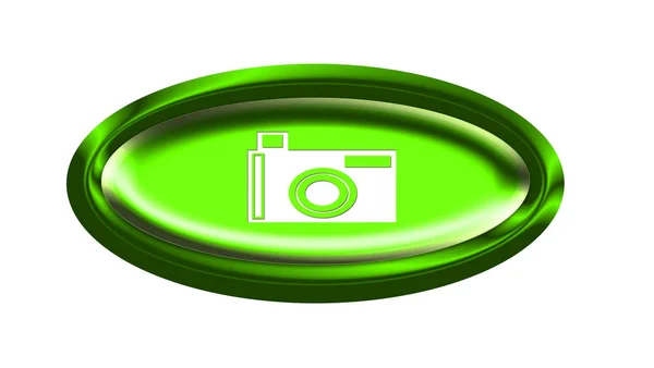 Графическая Иллюстрация Кнопки Фотокамеры — стоковое фото