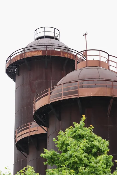 Старая Ржавая Металлическая Башня — стоковое фото