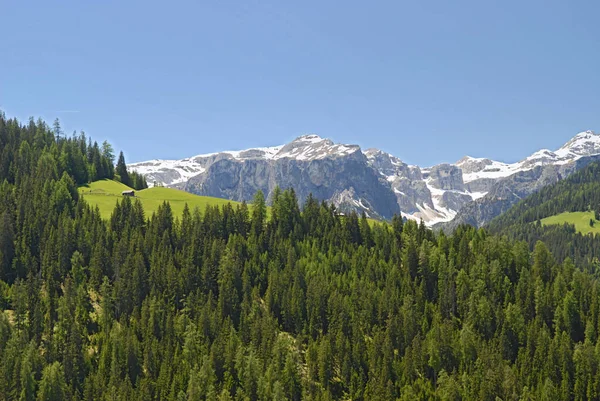 Vista Panorâmica Majestosa Paisagem Dolomitas Itália — Fotografia de Stock