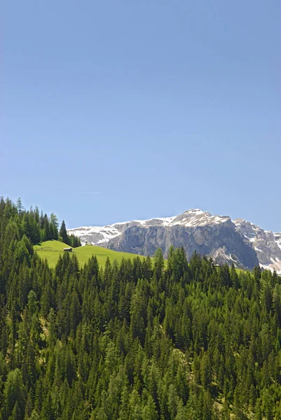 Malowniczy Widok Majestatyczny Krajobraz Dolomitów Włochy — Zdjęcie stockowe