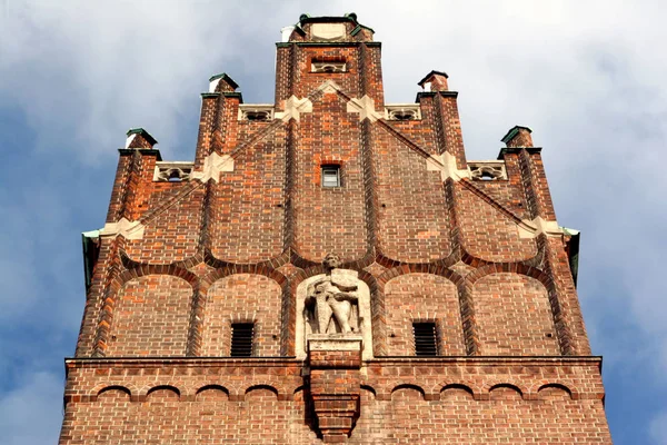 Vieille Tour Médiévale Dans Ville Riga Latvia — Photo