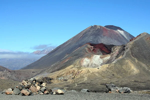 Tongariro Nemzeti Park Zéland — Stock Fotó