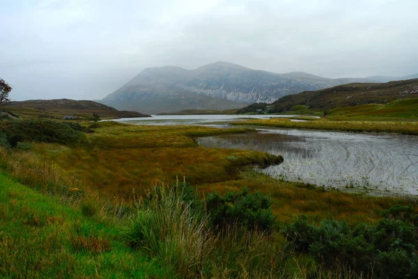 Arkle Στο Loch Stack Διάρκεια Κατεύθυνσης — Φωτογραφία Αρχείου