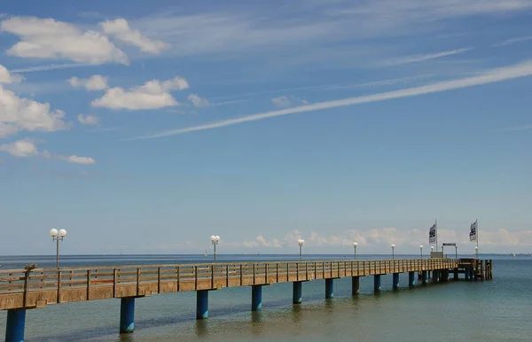 Vista Uma Bela Costa Marítima — Fotografia de Stock