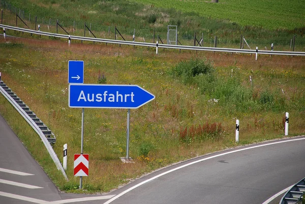 Scenic View Traffic Road Infrastructure — Stock Photo, Image