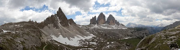 Malebný Pohled Majestátní Krajinu Dolomitů Itálie — Stock fotografie