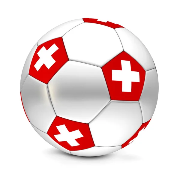 Fotbollsfotboll Schweiz — Stockfoto