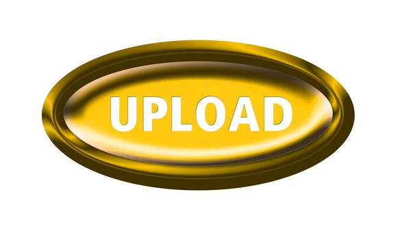 Upload Button Illustration — Stock Photo, Image