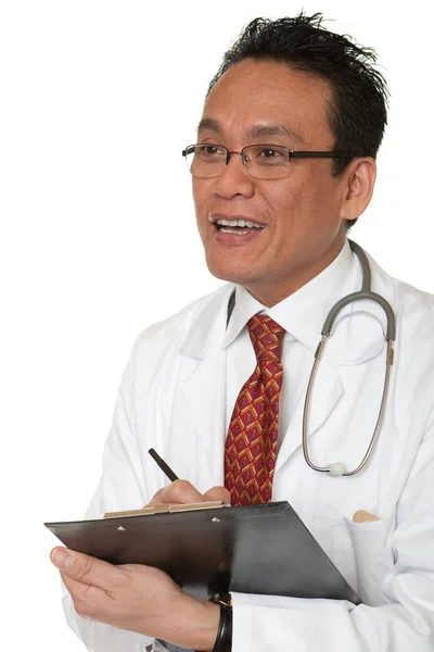 Médico Amigável Cuidados Médicos Profissionais — Fotografia de Stock
