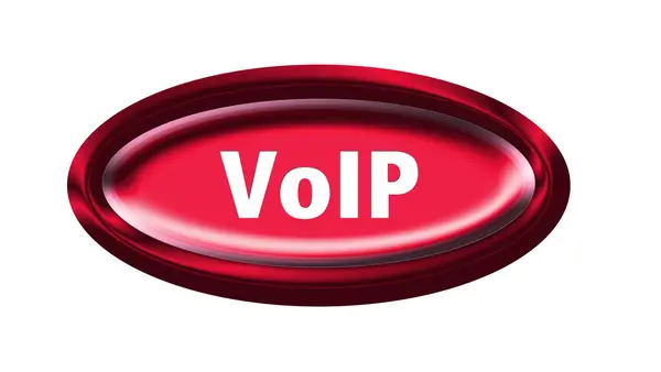Voip Button Graphic Illustration — Stock Photo, Image