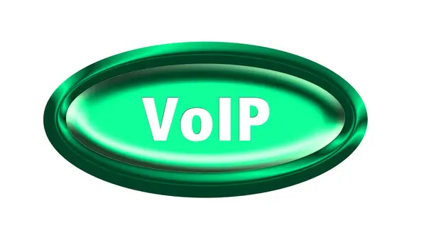 Voip Button Graphic Illustration — Stock Photo, Image